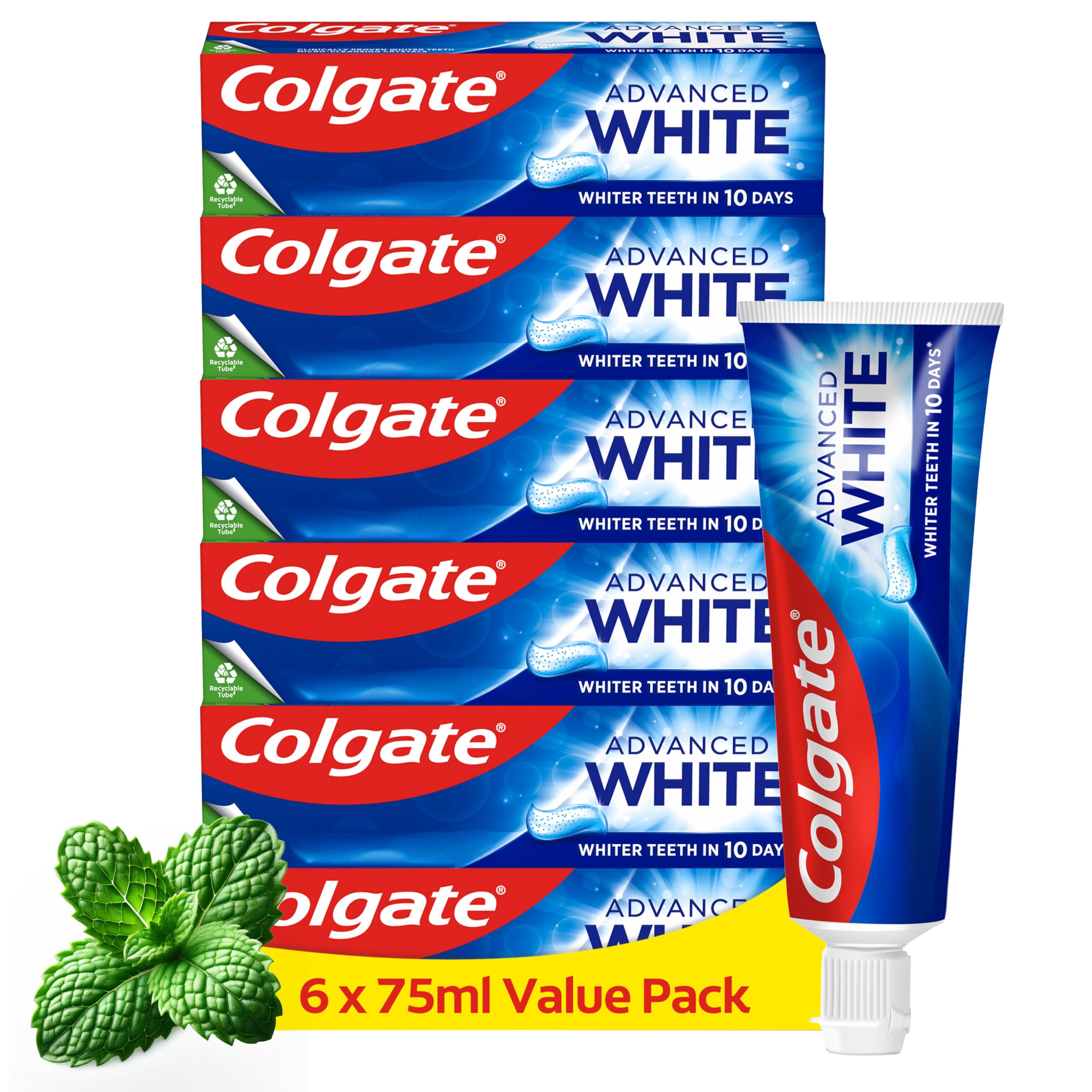 colgate advanced white ( 6 pack)