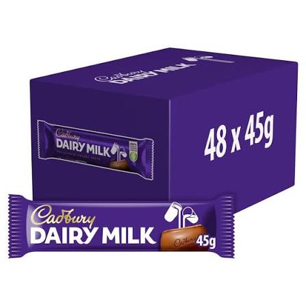  Cadbury Dairy Milk (45g × 48 pieces)