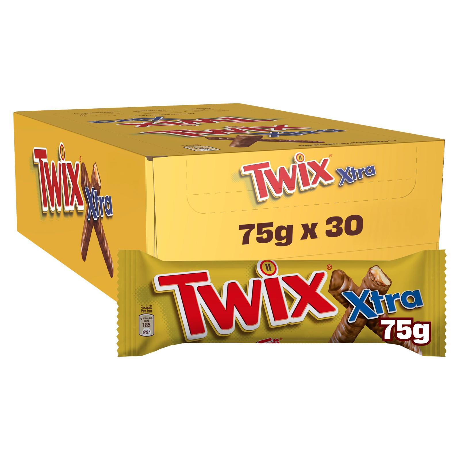 Twix Extra Back in Stock (75g×30)