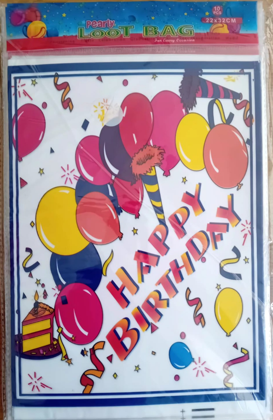 Party Bags 10pcs ( 22×32cm)