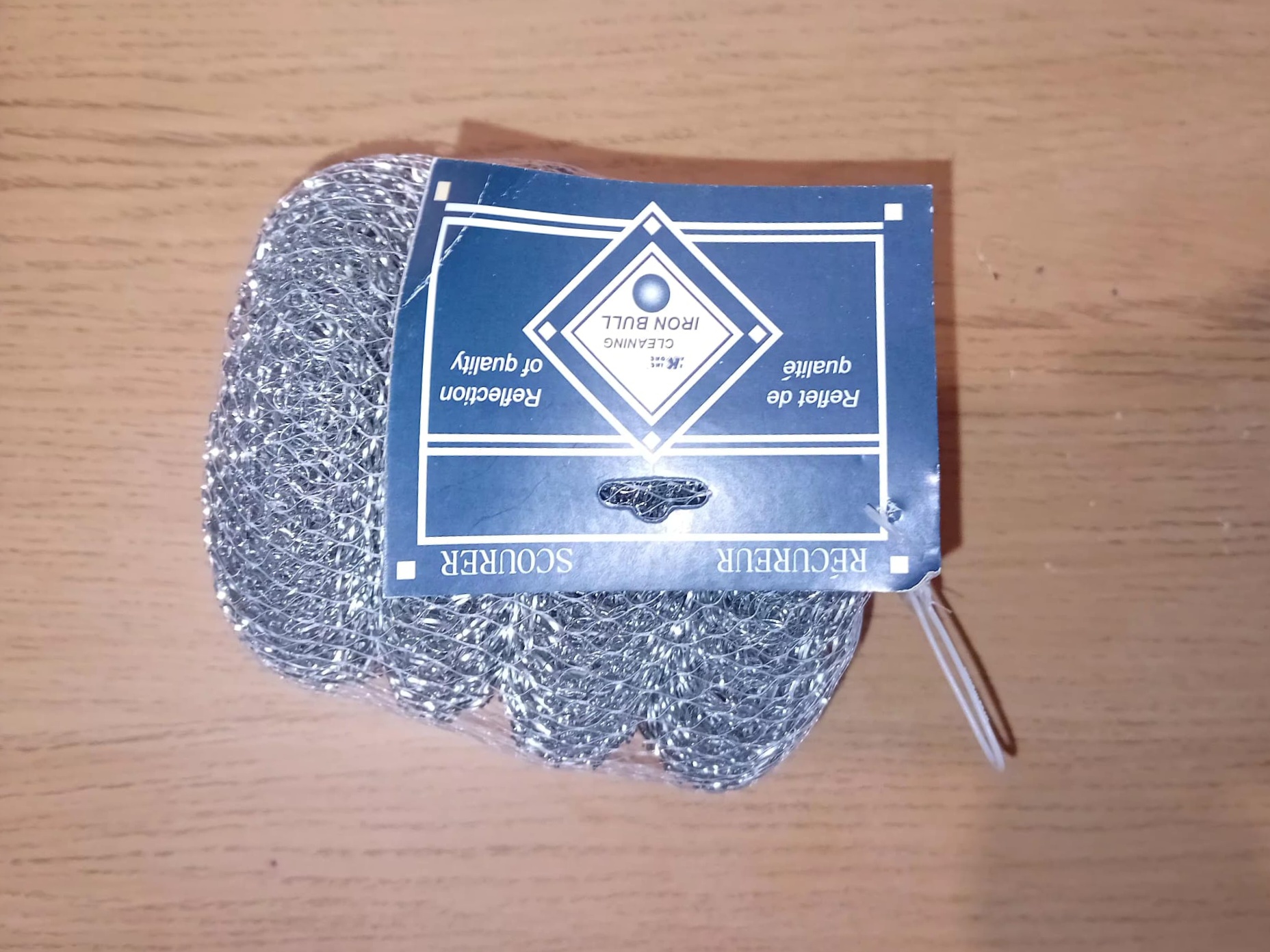 4 pcs Stainless Steel Scourers
