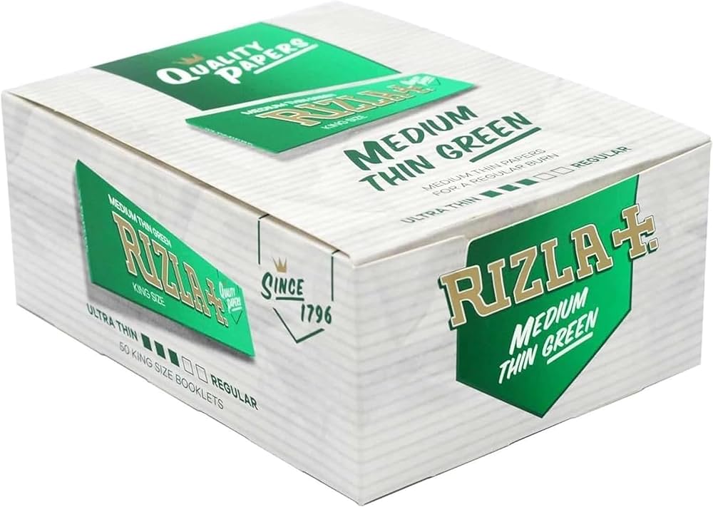 Rizzla Green King Size (50 pcs)