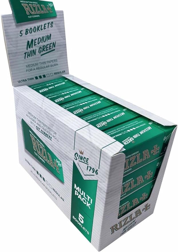 Rizzla Green Regular Size (100 pcs)