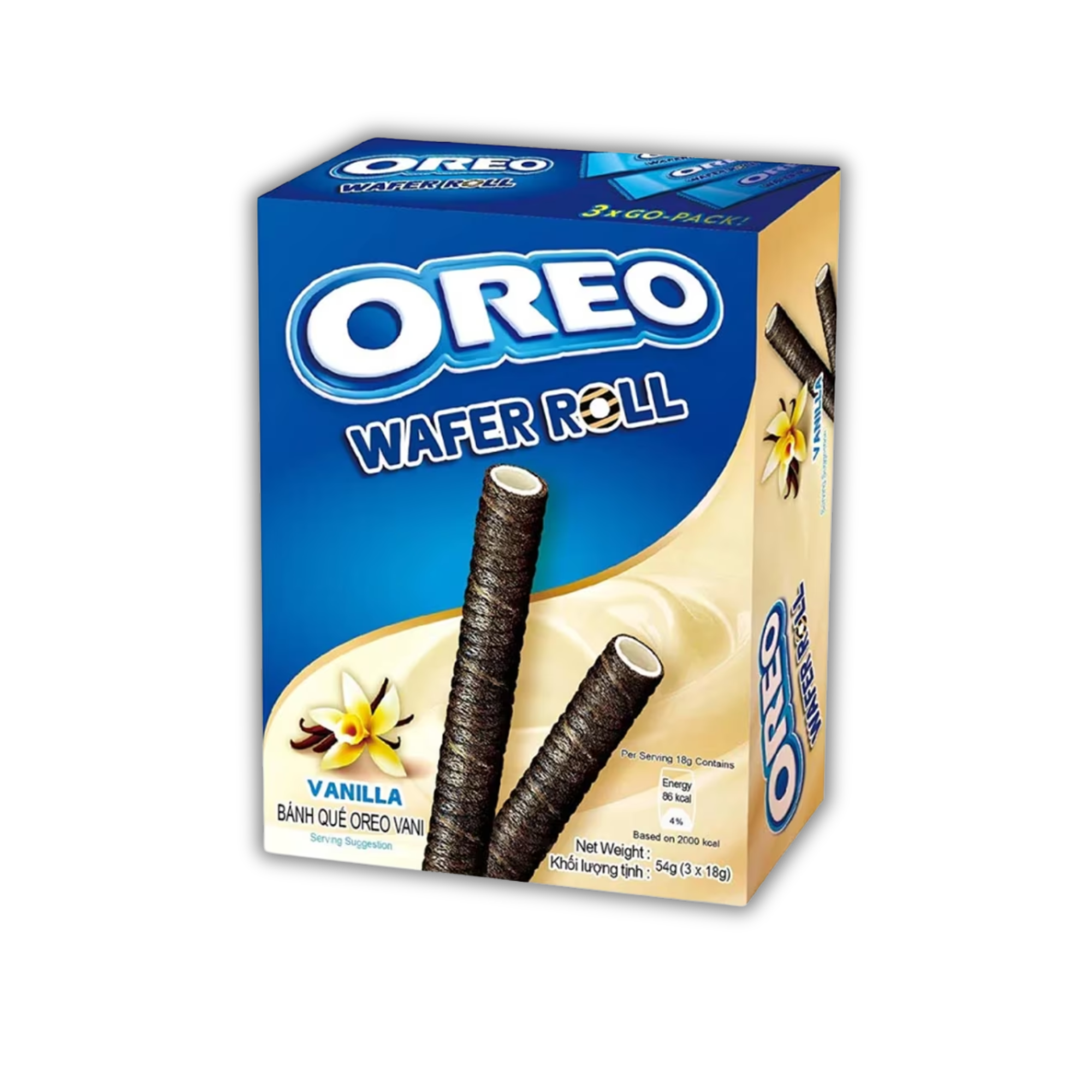 Oreo Wafer Roll Vanilla (20×54 Gram)