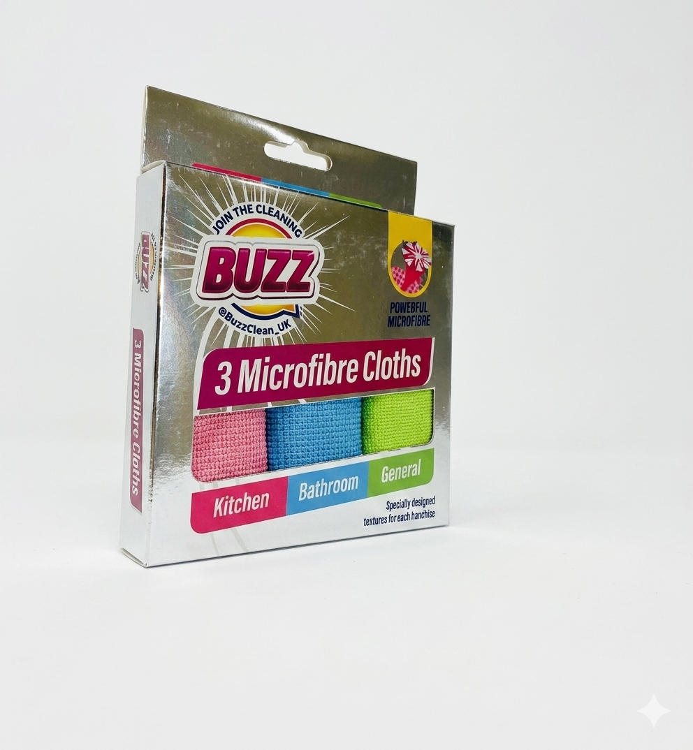 3 Microfiber cloths