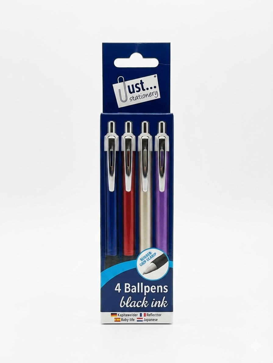 4 Ballpens