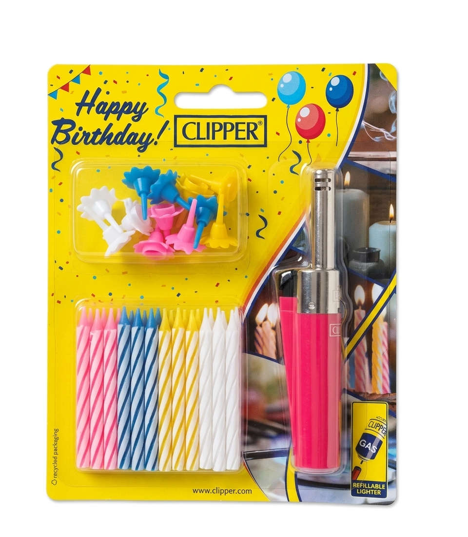 Birthday Candle With Lighter
