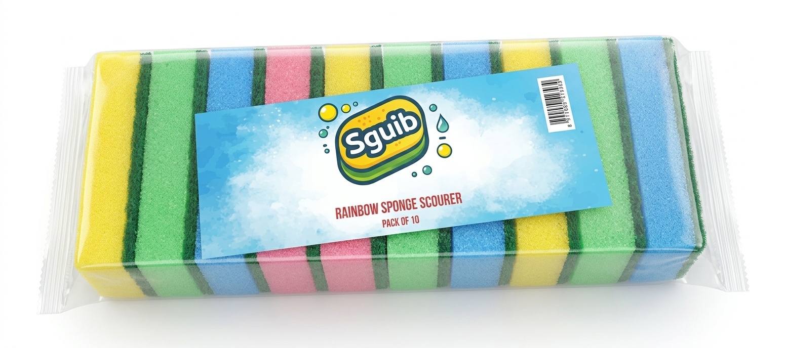 Kitchen clean sponge set 