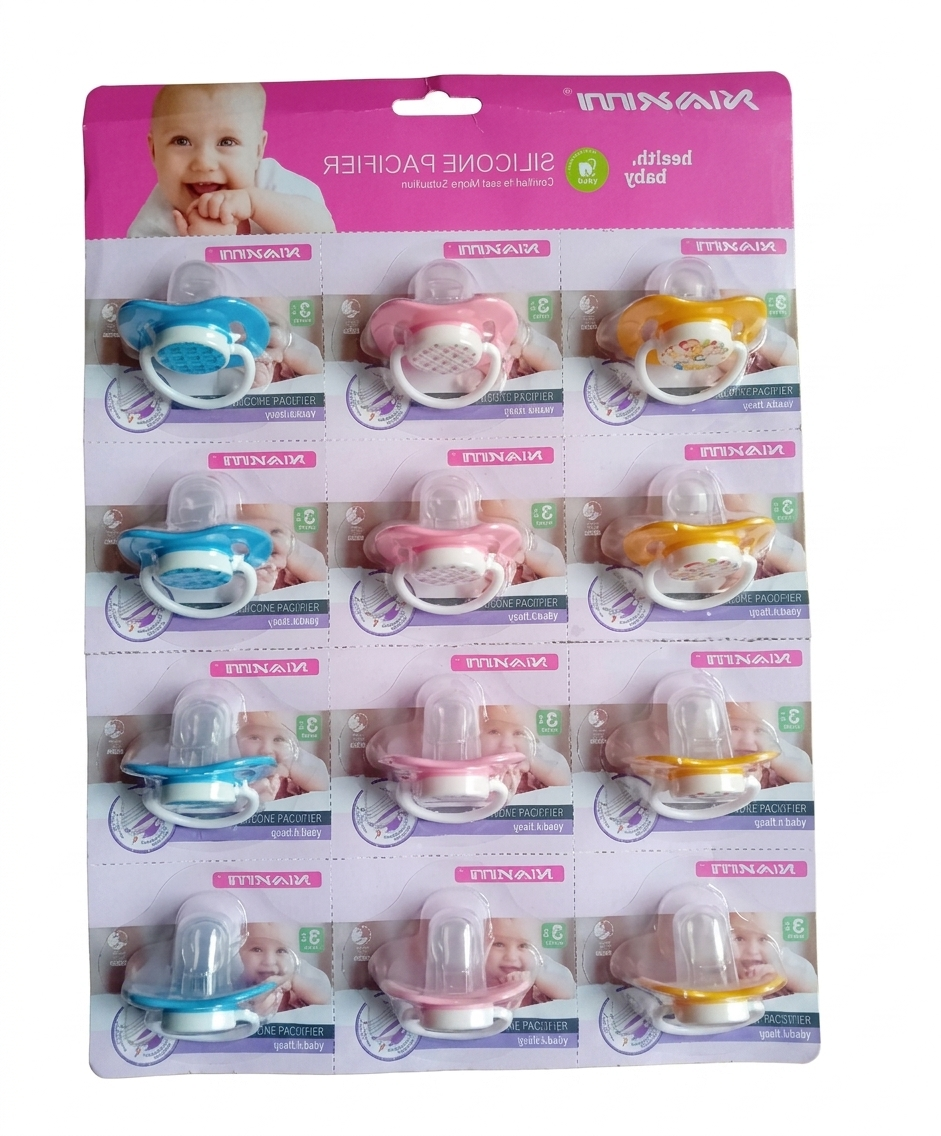 Silicone Baby Pacifier (12 pack)