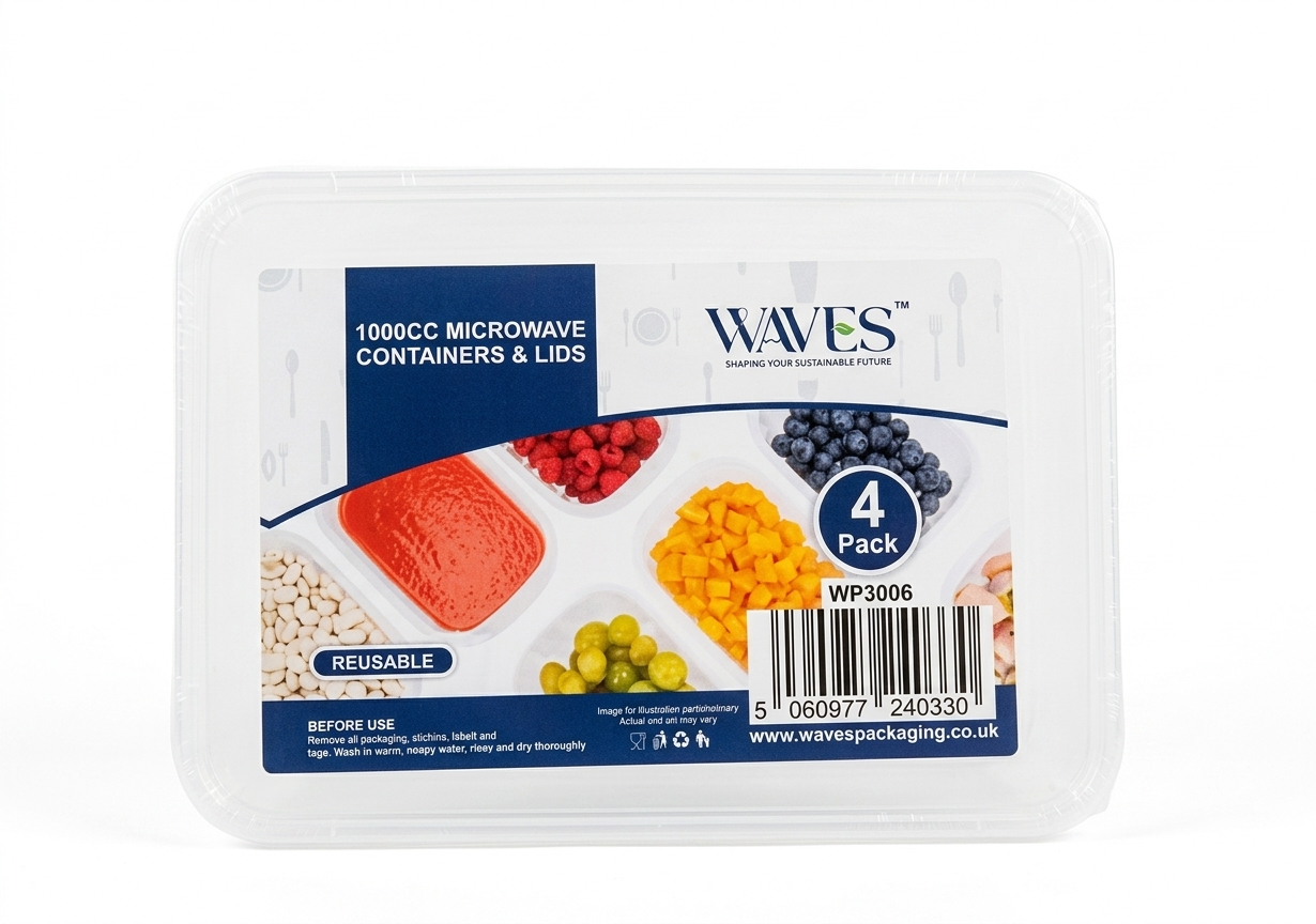  Plastic container with lid