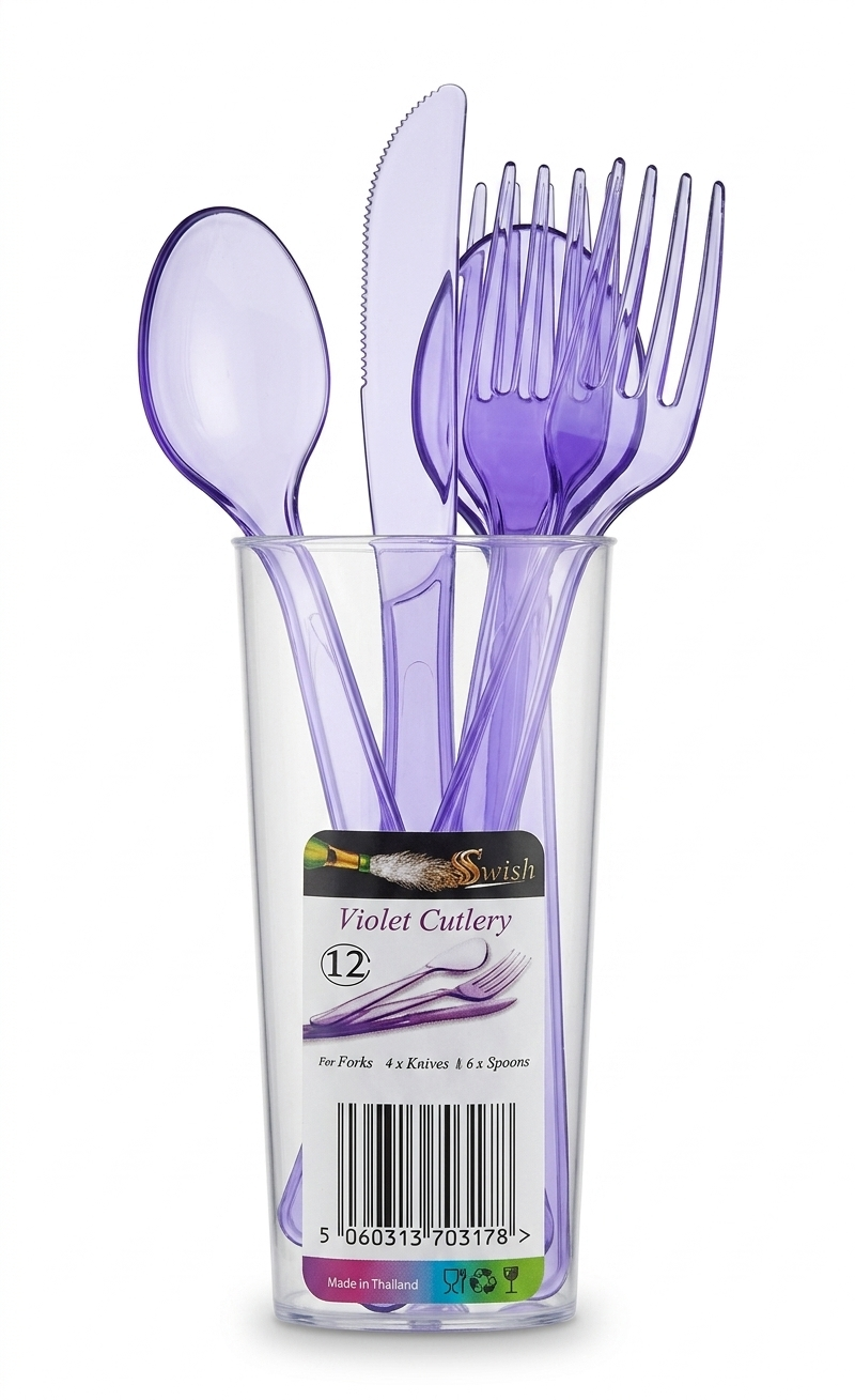 K.  Cutlery set( 4* Forks ,4.Kinives, 4 spoons)