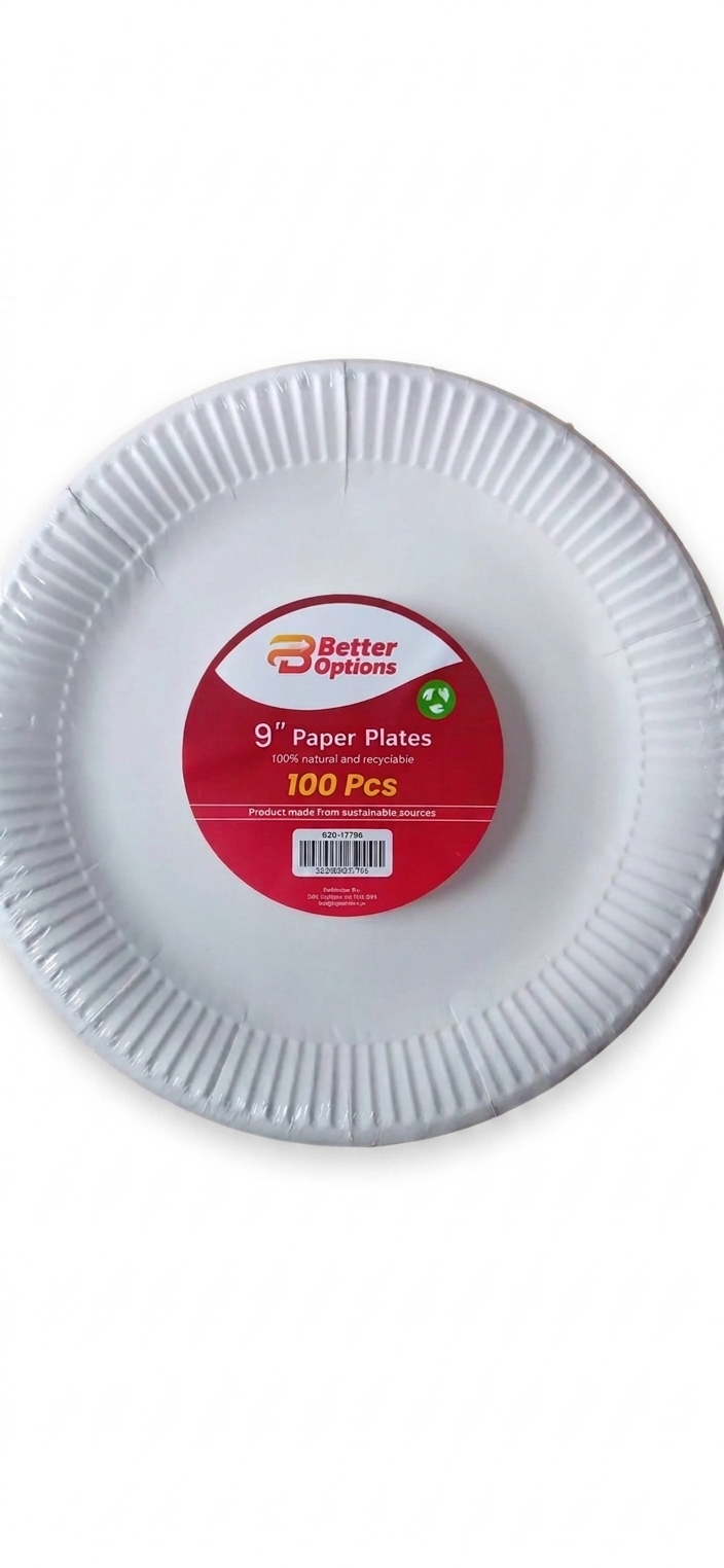 Paper plates 9 (100pcs)