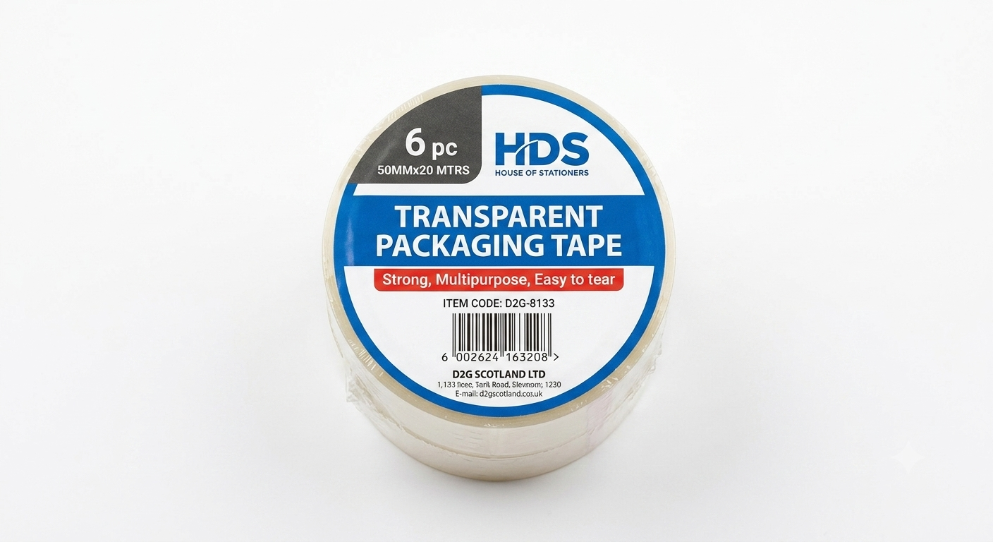 Tape Clear 50mm × 20m (6) 