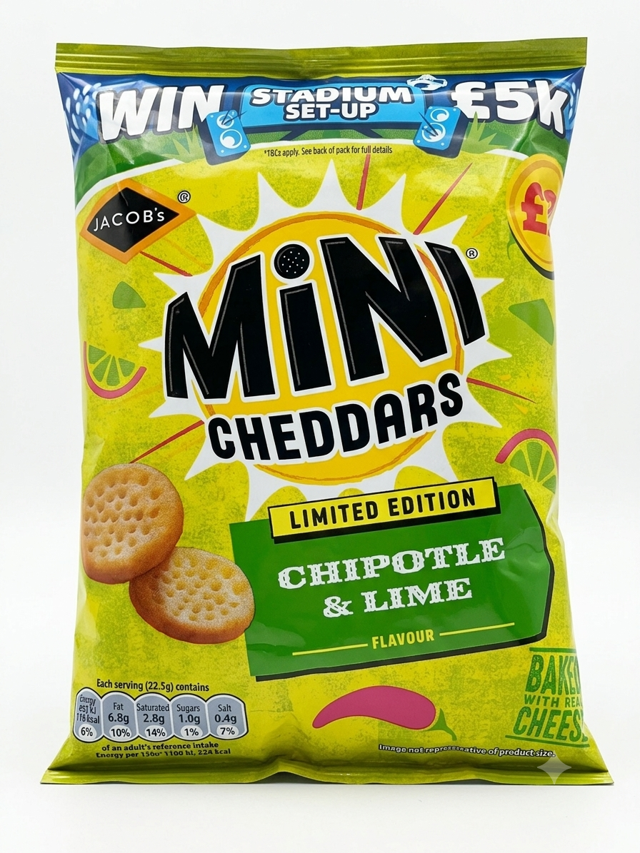Mini cheddars 90g×15
