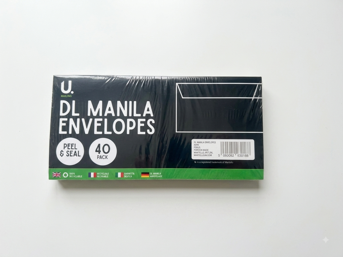 Envelope DL brown (40 pcs)