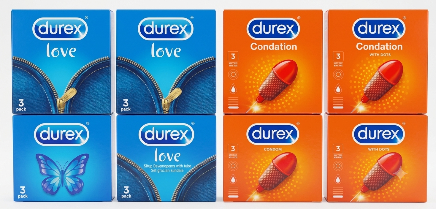 Durex (3 x 24 Pcs)