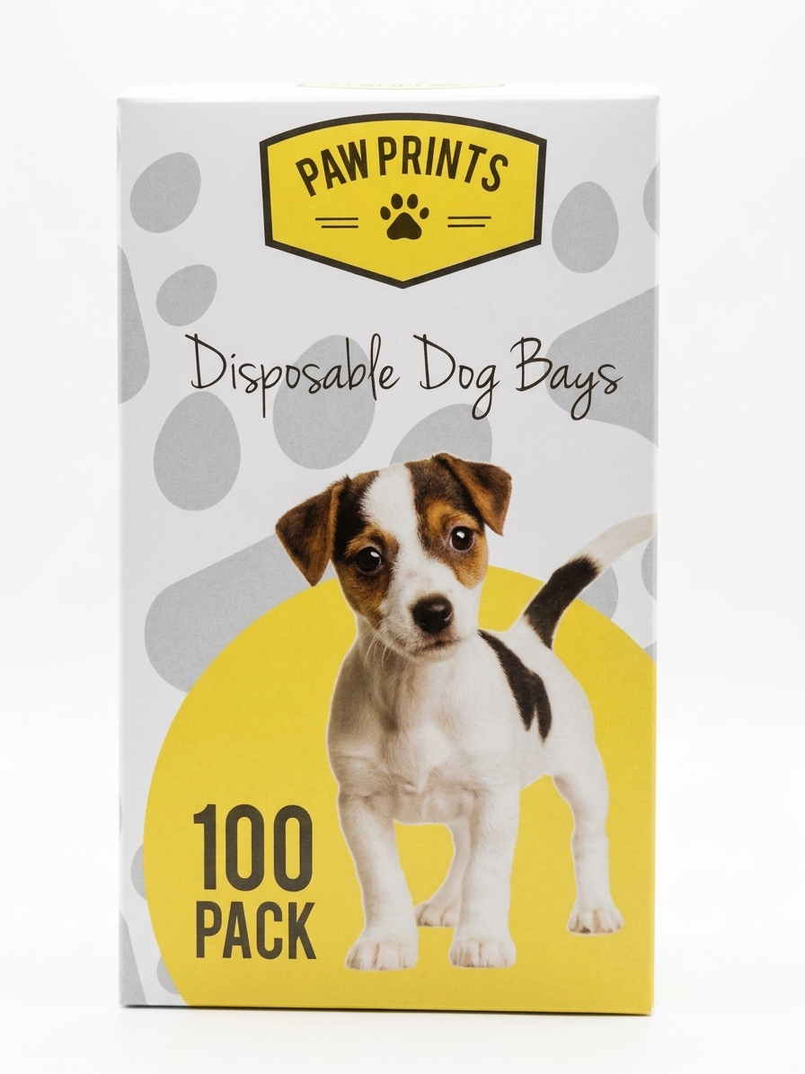 Disposable dog waste bags (100 Pcs)