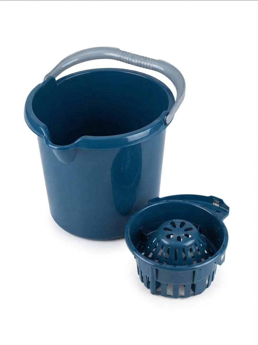 Mop bucket blue colour 