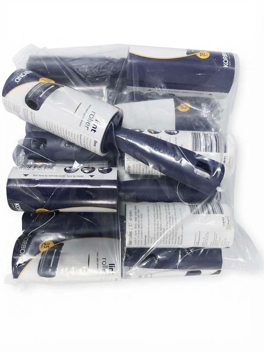 Lint roller blue color 