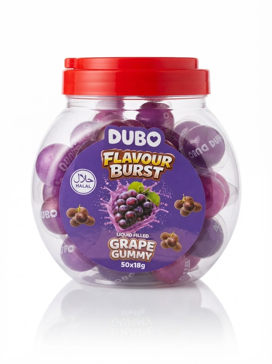 Dubo Grape gummy (50 x 18g)