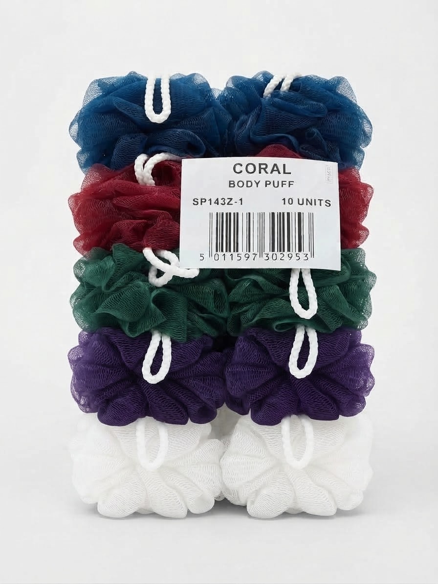 Body puff (10 x 1 pack)