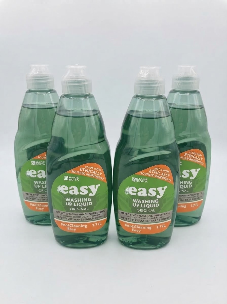 Easy washing UP Liquid Original (8 x 500ml)