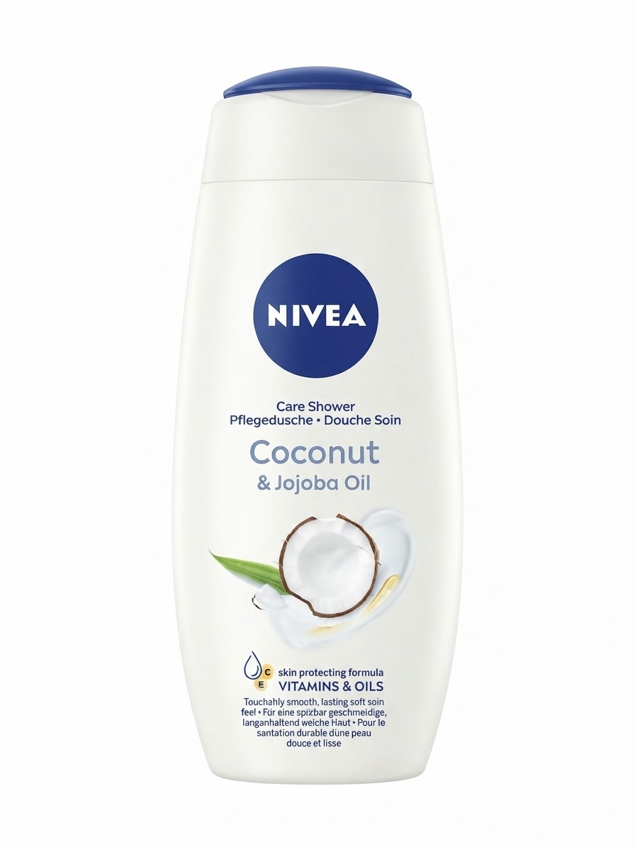 Nivea Coconut shower cream (6 x 250ml)